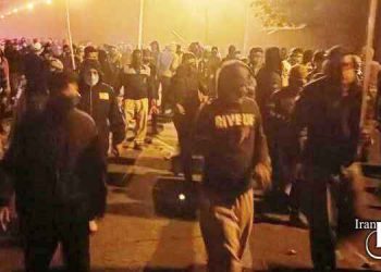 Eighth day of nationwide uprising of Iranian people held