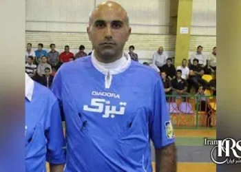 Political prisoner Hamid Kashani's appeal to football and futsal referees Join nationwide strike