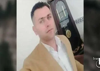 Piranshahr-Iran, killing a Kolbar by direct fire of military forces