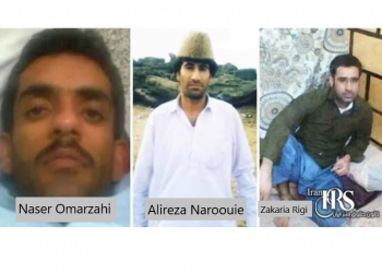 One woman and three Baloch prisoners executed in Isfahan, Shiraz, and Zahedan
