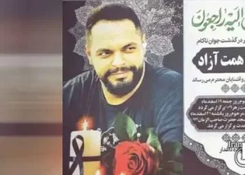Amirreza Hemat Azad died three months after going into coma