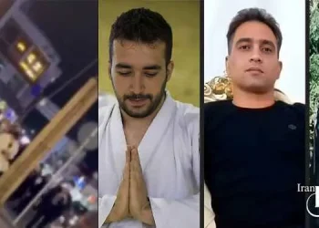 Protesting against execution of three political prisoners in Iranian cities