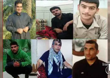 Transfer of six political prisoners sentenced to death