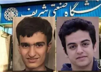 Two elite students, Amirhossein Moradi and Ali Younesi