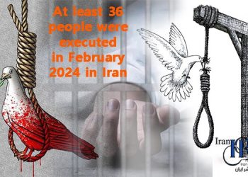 At least 36 people were executed in February 2024 in Iran