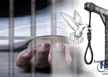 Adil Abad prison, Shiraz, a prisoner was executed