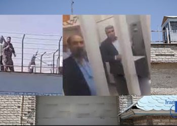 Ghezehesar prison, the prison guard attacked Hall 7 and beat a protesting prisoner - video and report from inside the prison