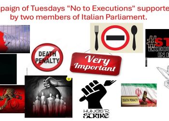 Campaign of Tuesdays No to Executions supported by two members of Italian Parliament.
