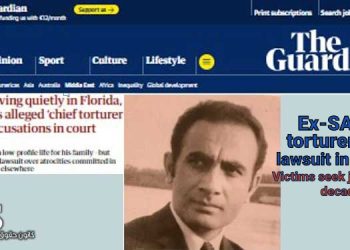 Guardian Report on the Trial of Parviz Sabeti, SAVAK Torturer