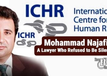 Mohammad Najafi, imprisoned Iranian lawyer, wins ICHR’s 2025 award for defending justice.