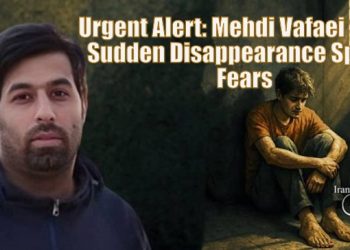 Political prisoner Mehdi Vafaei Sani vanished after sudden transfer from Evin Prison on October 30, 2025. Demand transparency now to protect his rights.