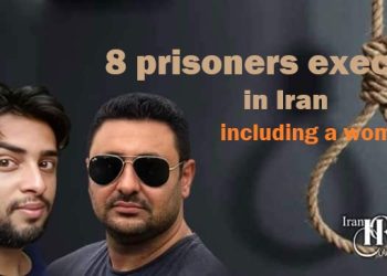 Iran executed 8 prisoners, including a woman, in Arak, Khorramabad, and more prisons amid protests. Charges: murder, drugs.