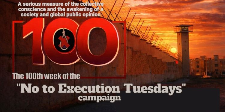 No to Execution Tuesdays Campaign Hits 100 Weeks of Unyielding Resistance