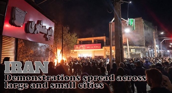 Nationwide Protests Expand; from Malekshahi, Ilam, and Abdanan to Tehran, Mashhad, and Beyond