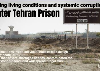 Greater Tehran Prison- Severe Overcrowding, Unfit Water, Substandard Food, and Corruption Reports in Brigade 5