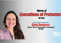 Gina Romero Joins No to Execution Tuesdays Strike