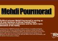 Mehdi Pourmorad Sentenced to 18 Years in Urmia