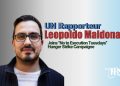 UN Rapporteur Leopoldo Maldonado Joins Hunger Strike Over Iran Executions